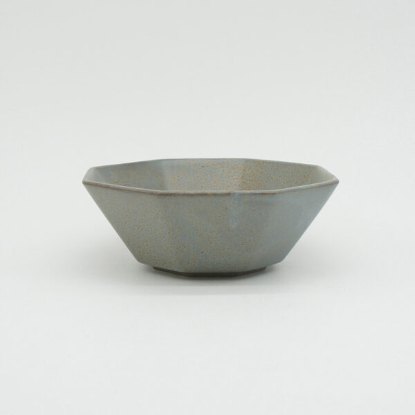[Ancient Pottery] 復古做舊八角缽 灰綠