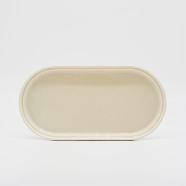 [Smith] Stacking Oval Plate White：圖片 2