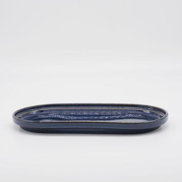 [Smith] Stacking Oval Plate Navy