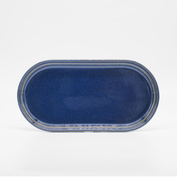 [Smith] Stacking Oval Plate Navy：圖片 2