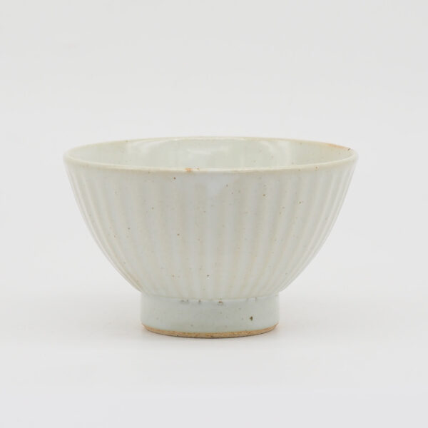 [Bread and Rice]削切紋碗 白