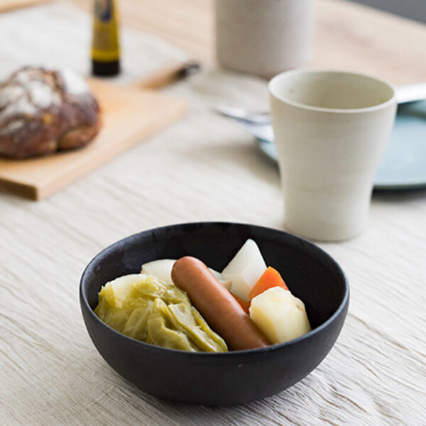 [Meizan-togyo] 信樂燒 碗 茶色 Ｍ