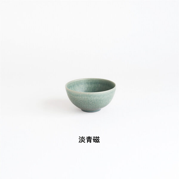 [Meizan-togyo] 信樂燒 飯碗 淡青磁色
